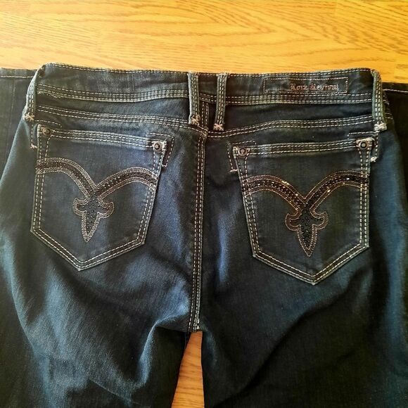 ROCK REVIVAL Lexi Super Skinny Jeans  BACKYARD BBQ! - Picture 6 of 16